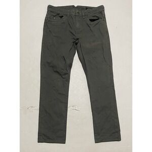 Roark Revival Pants Mens 32 X  28.5 Stretch Performance Green Slim Straight